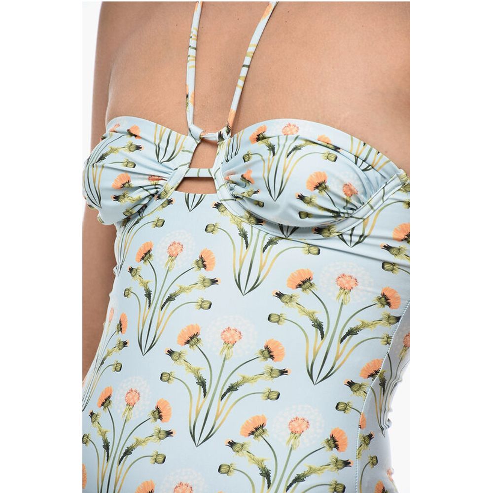 Agua by Agua Bendita Lace-Up SANDALO One-Piece Swimsuit