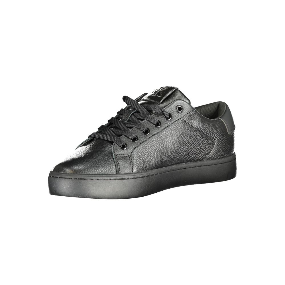 Calvin Klein Black Polietilena Moški Sneaker