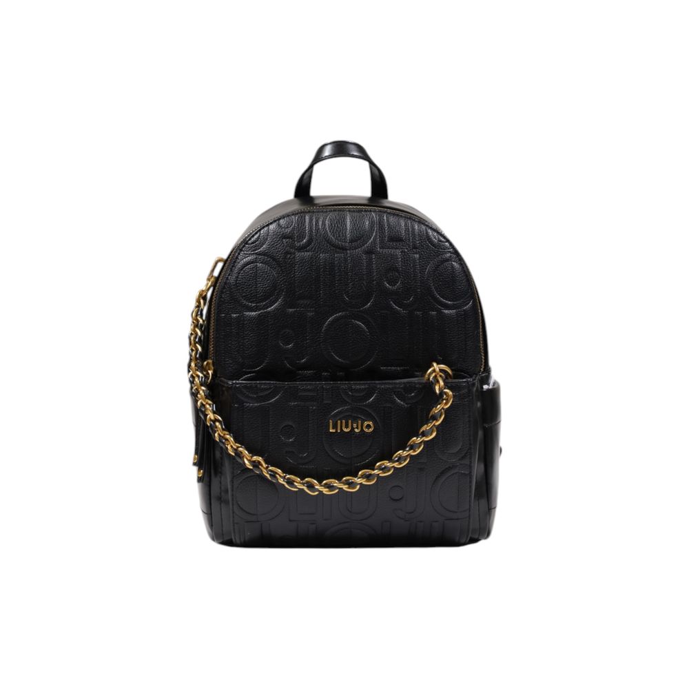 Liu Jo Black Polyethylene Backpack