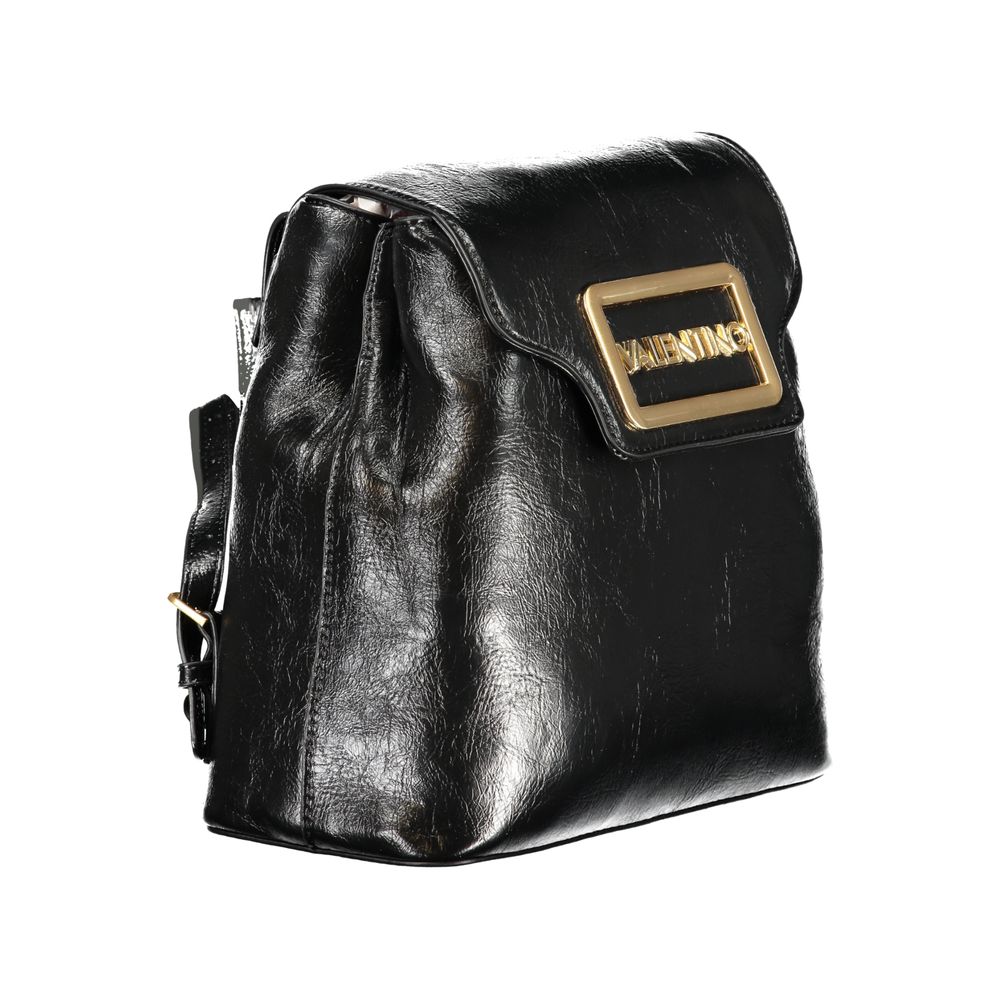 Mario Valentino Black Polyethylene Women Backpack