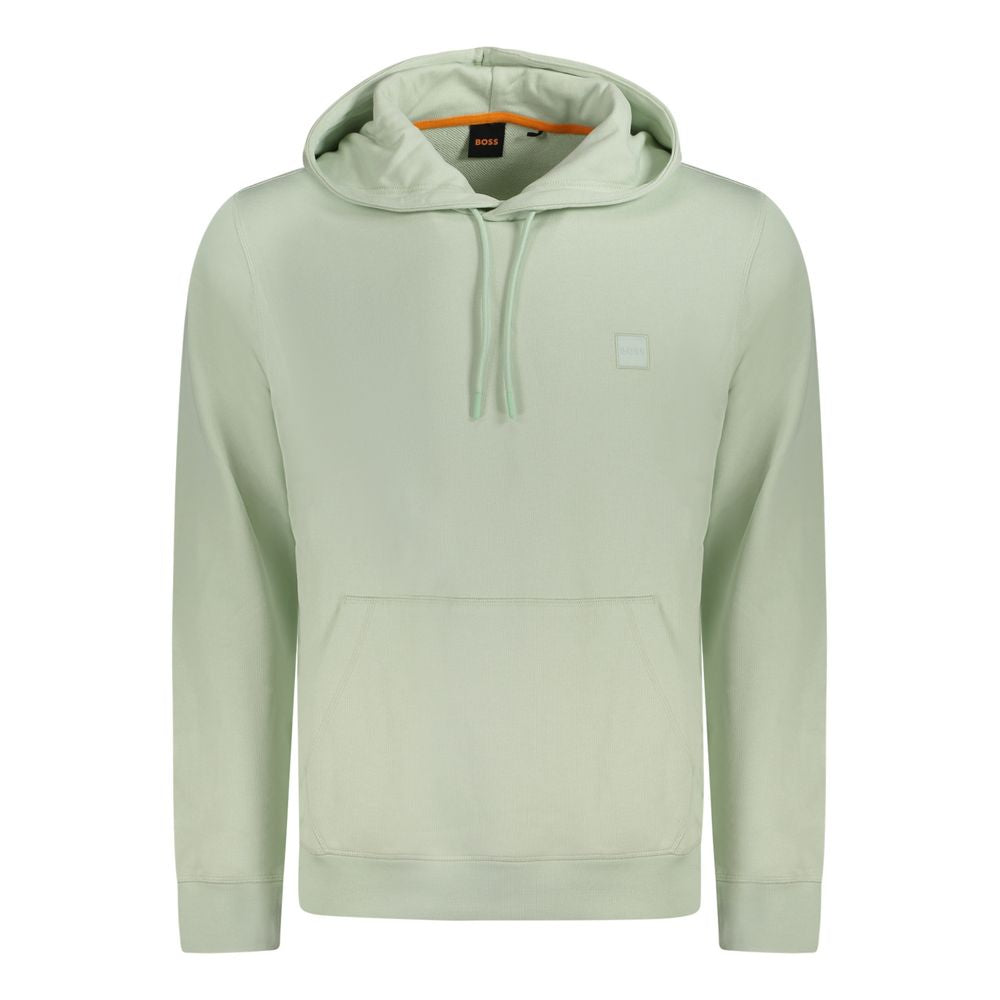 Hugo Boss Zeleni bombažni pulover