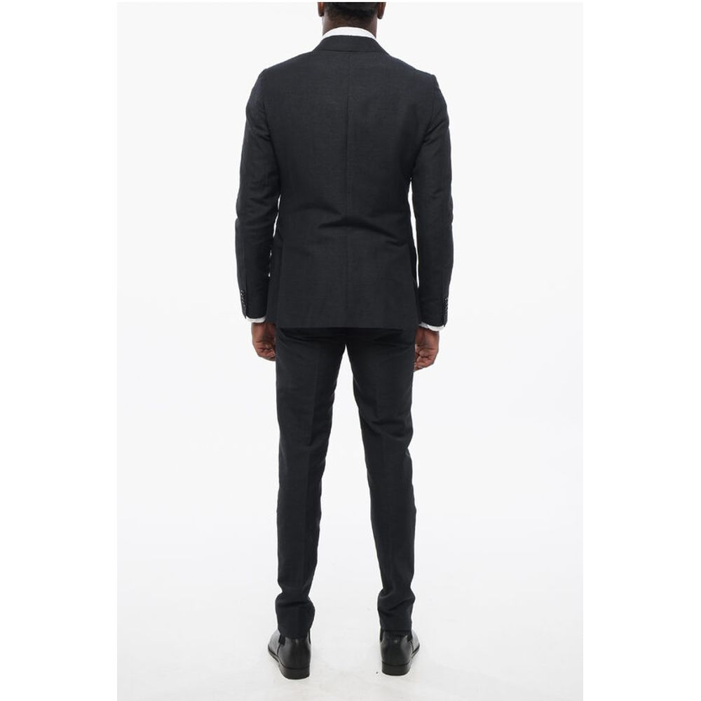 Corneliani CC COLLECTION Flax Blend RETAILORED Suit