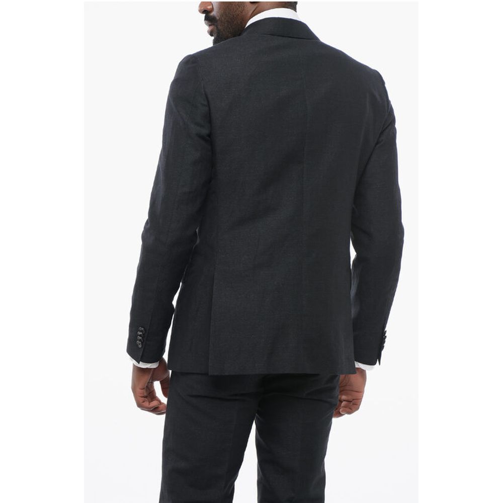 Corneliani CC COLLECTION Flax Blend RETAILORED Suit