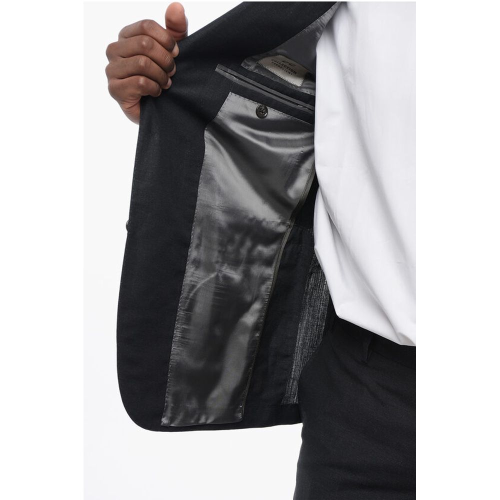 Corneliani CC COLLECTION Flax Blend RETAILORED Suit