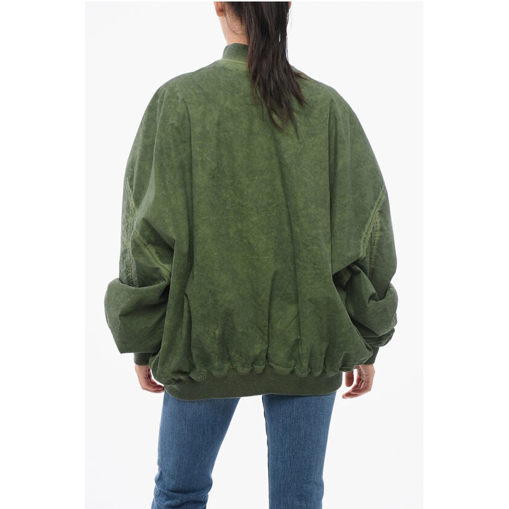 HALFBOY Multipocketed Cotton Bomber Jacket with Front Zip