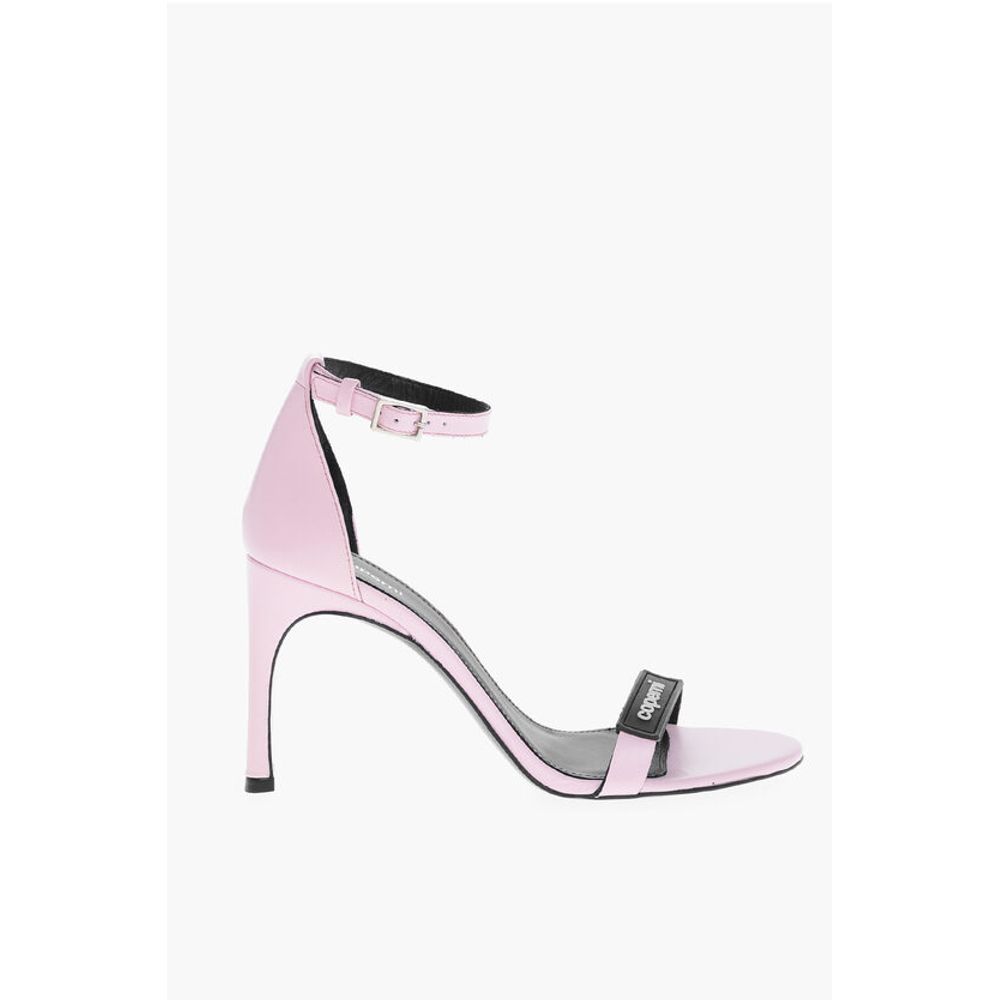 Coperni Leather SKINNY STRAP Sandals with Logo 9cm