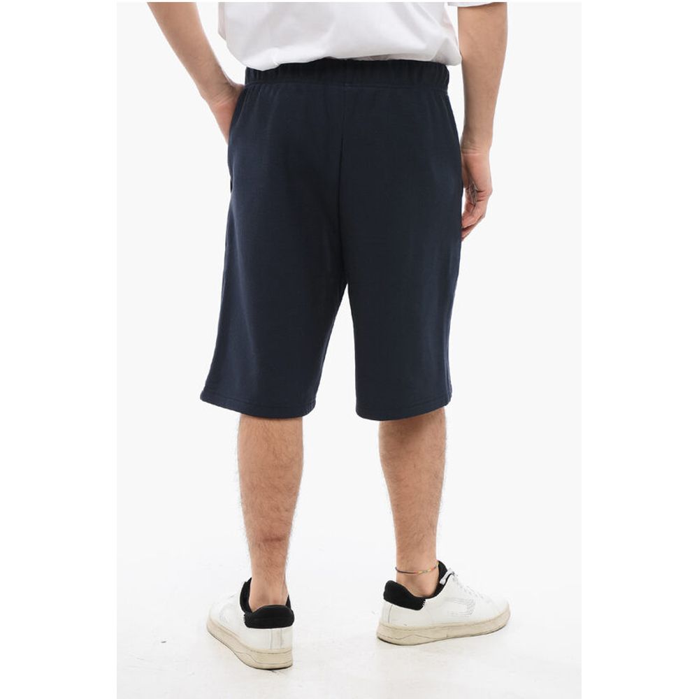 Champion Fleeced-Cotton Shorts with Drawstring Waist and 2 Pockets