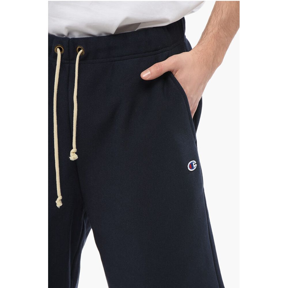 Champion Fleeced-Cotton Shorts with Drawstring Waist and 2 Pockets