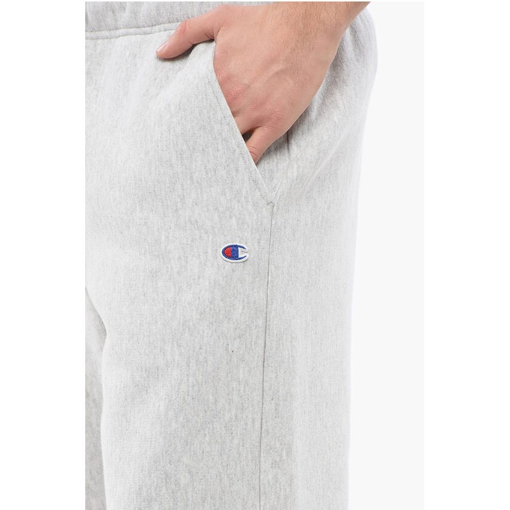 Champion Solid Color Sweat Shorts with Drawstring Waist