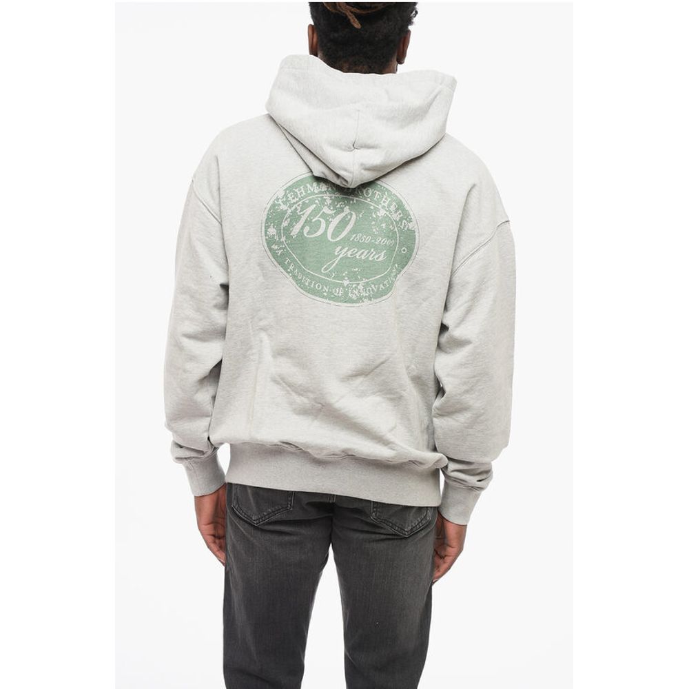 1989 Studio Cotton LEHMAN BROTHERS Hoodie with 2-Pockets