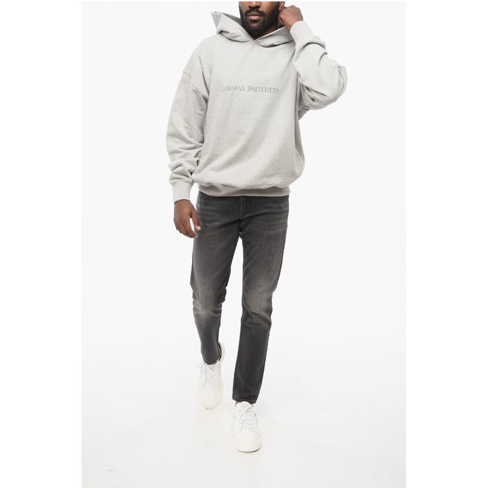 1989 Studio Cotton LEHMAN BROTHERS Hoodie with 2-Pockets