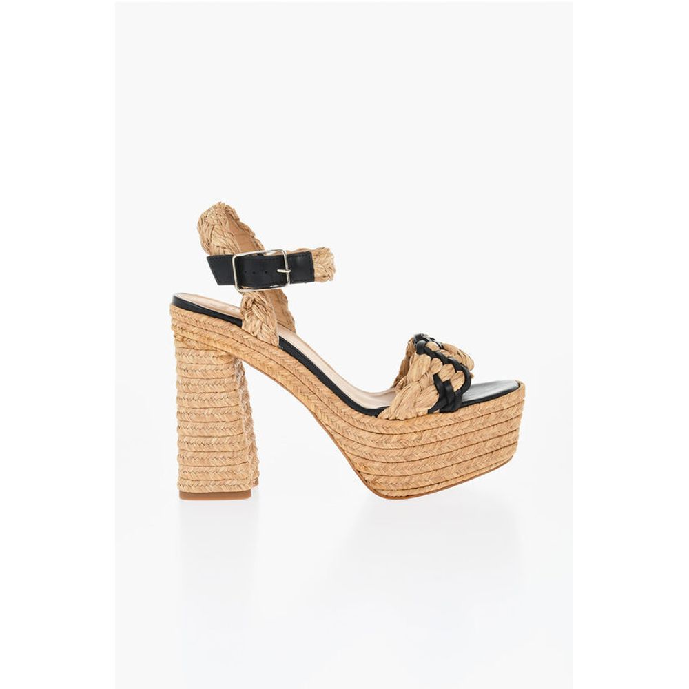 Castaner Braided Jute AGNES Ankle Strap Sandals 14cm