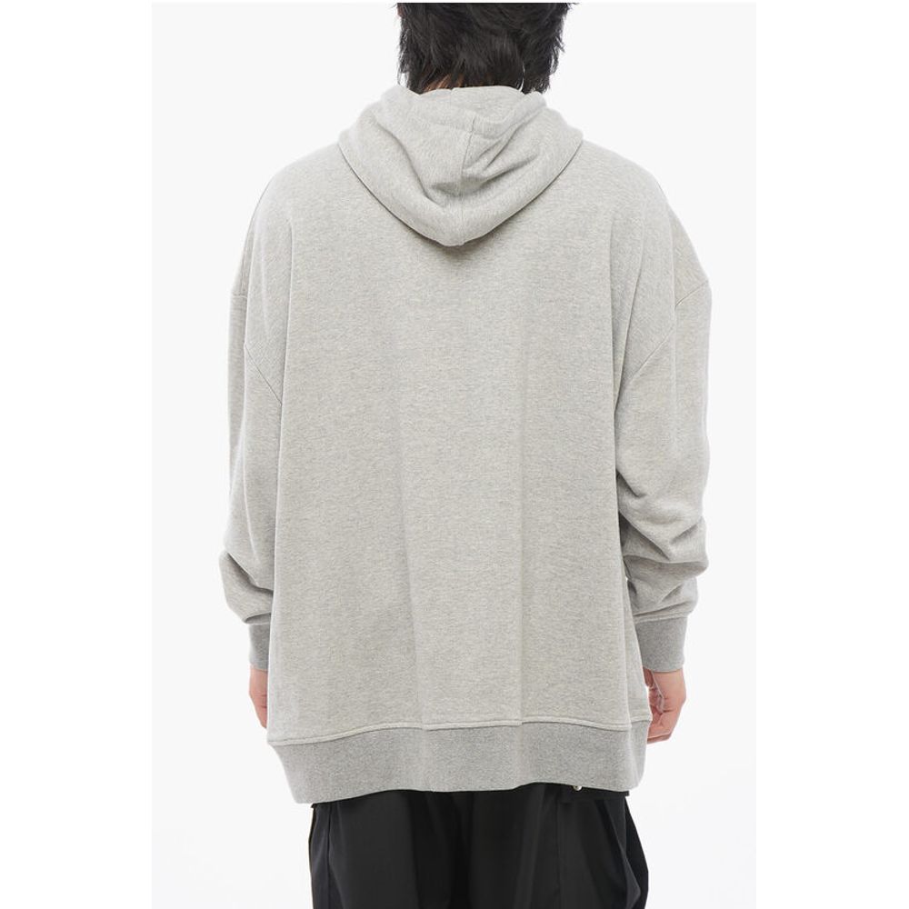 Viktor & Rolf Brushed Cotton Hoodie with Embroidered Logo