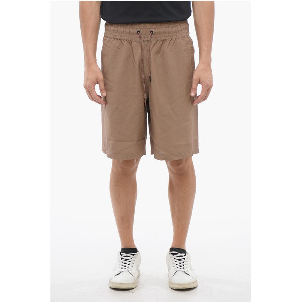 Viktor & Rolf 4-Pocketed Shorts with Drawstringed Elastic Waistband