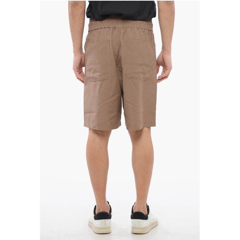 Viktor & Rolf 4-Pocketed Shorts with Drawstringed Elastic Waistband