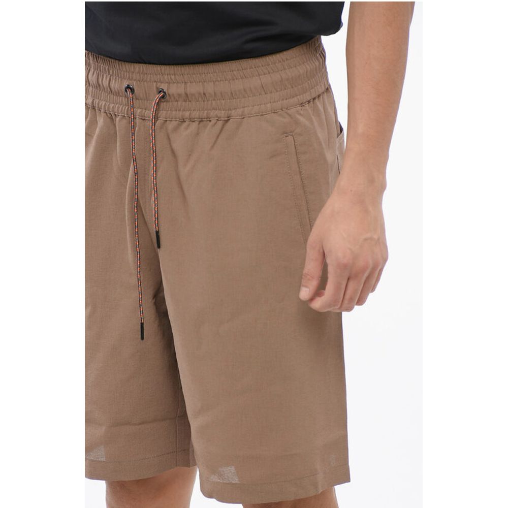 Viktor & Rolf 4-Pocketed Shorts with Drawstringed Elastic Waistband