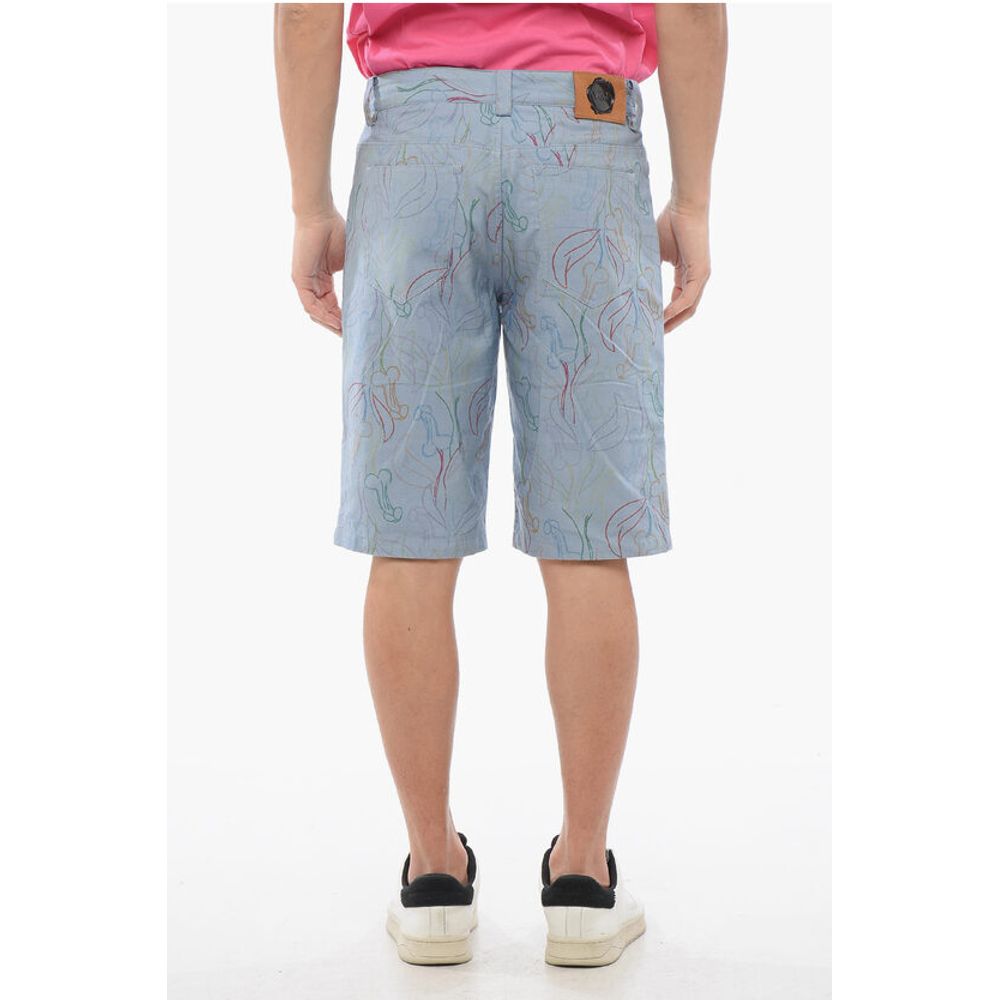 Viktor & Rolf 5-Pocketed Printed Cotton Shorts