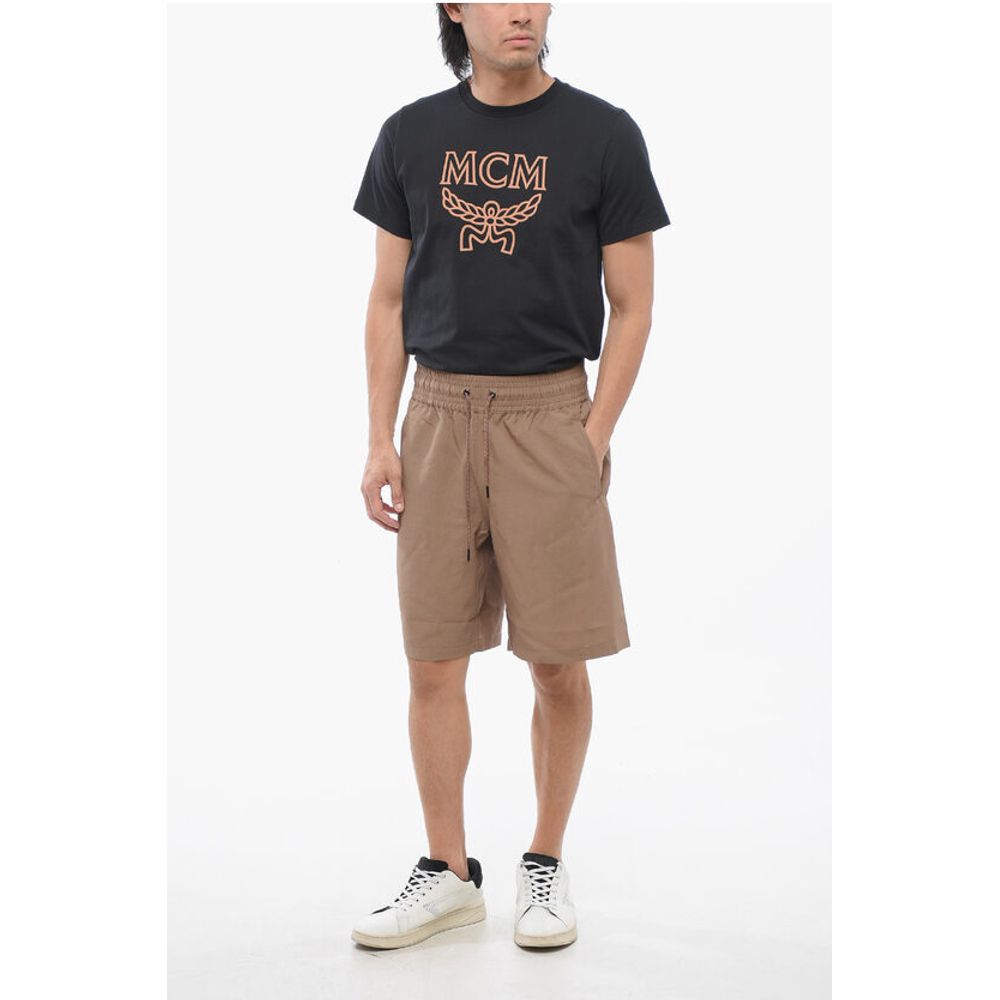 Viktor & Rolf 4-Pocketed Shorts with Drawstringed Elastic Waistband