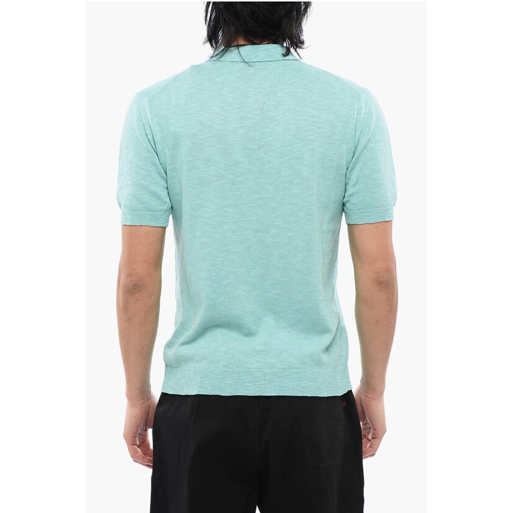 Altea Melange Cotton Knit Polo