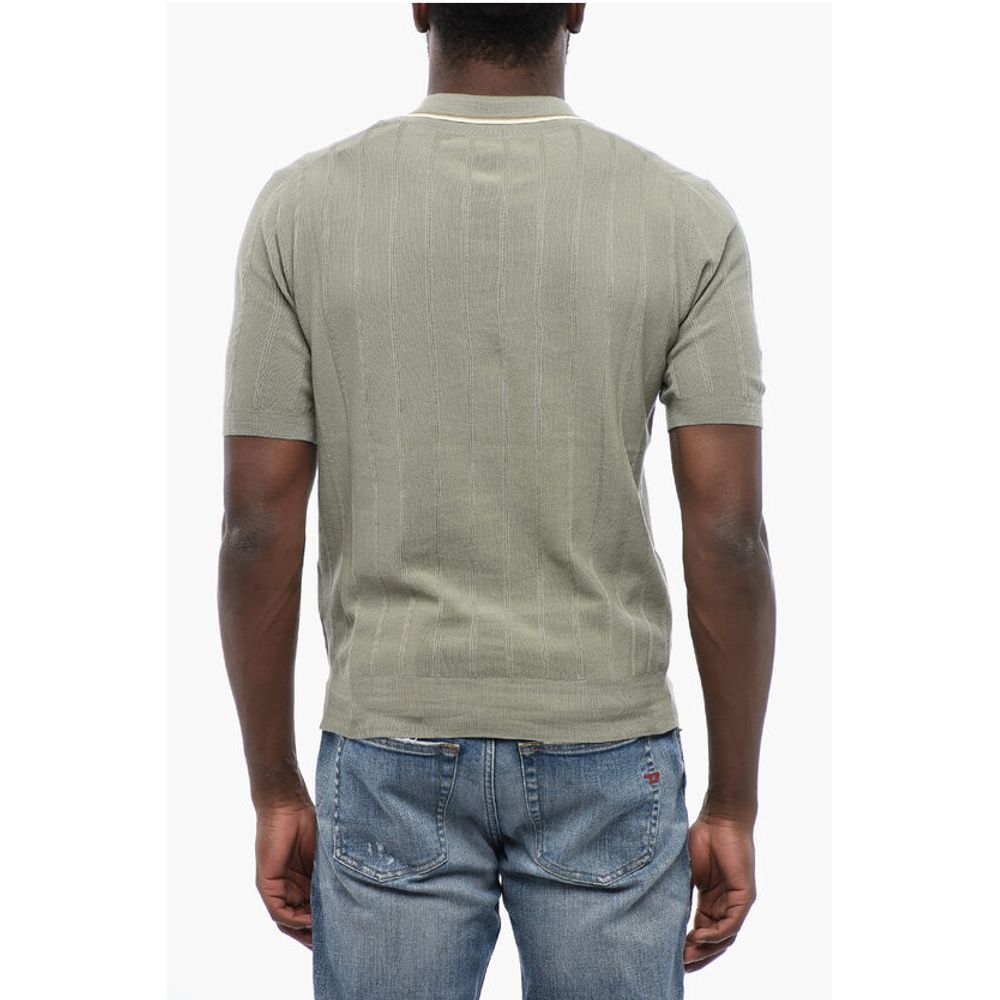 Altea Ribbed Knit Polo