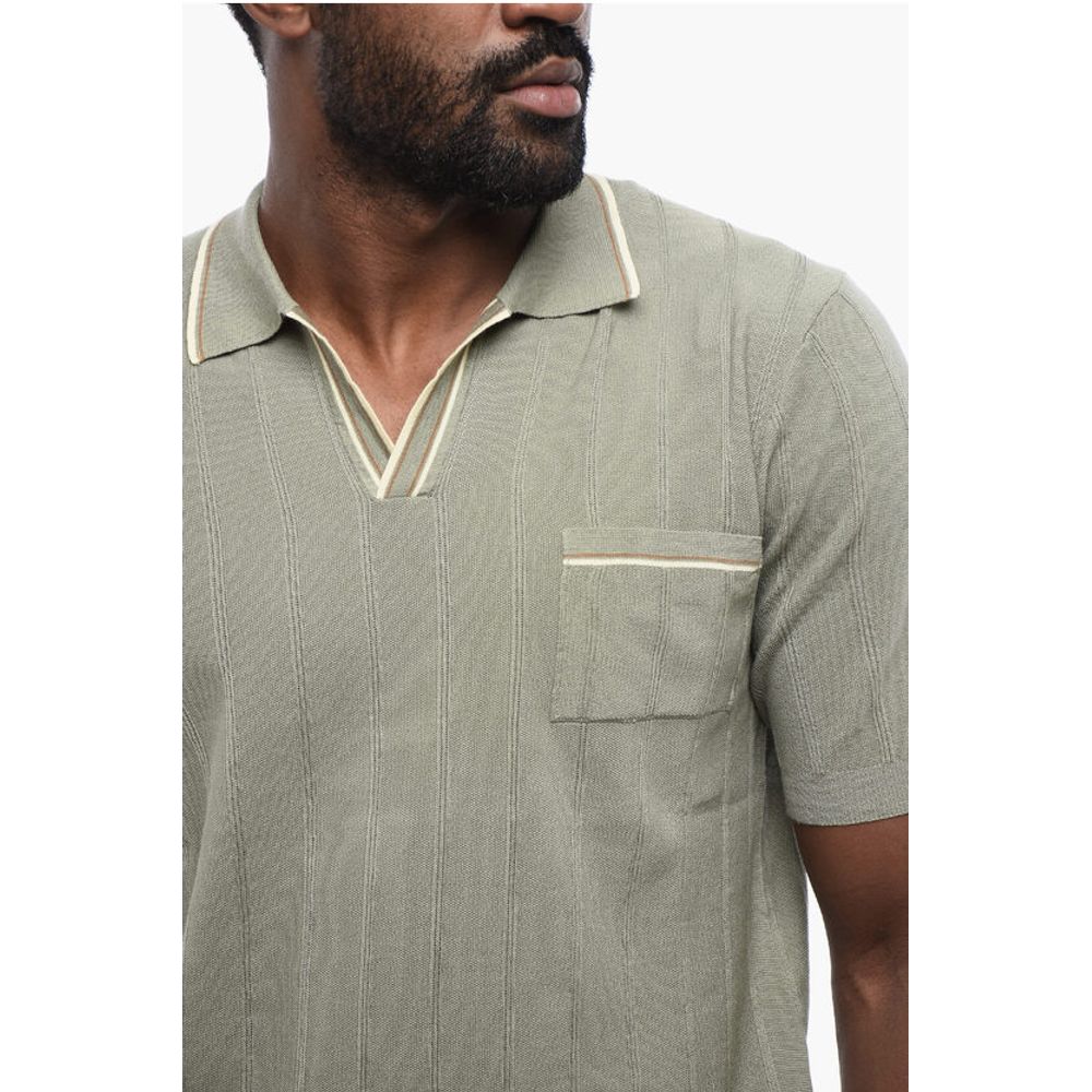 Altea Ribbed Knit Polo