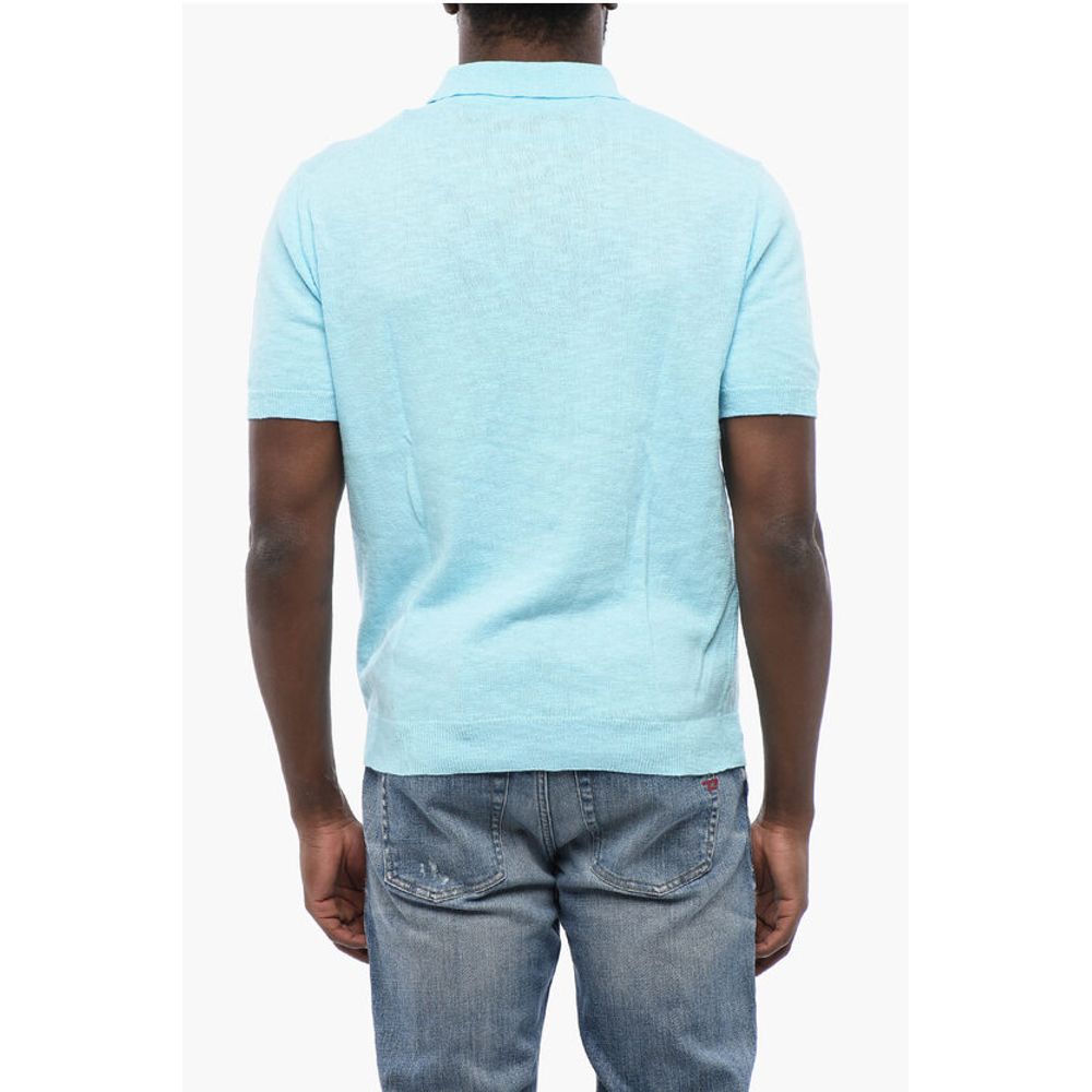 Altea Melange Cotton Knit Polo