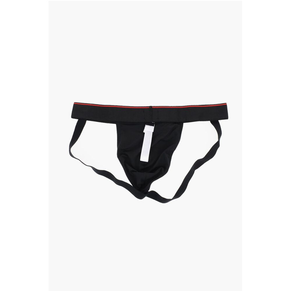 Diesel Microfiber Jockstrap with Logoed Elastic Band