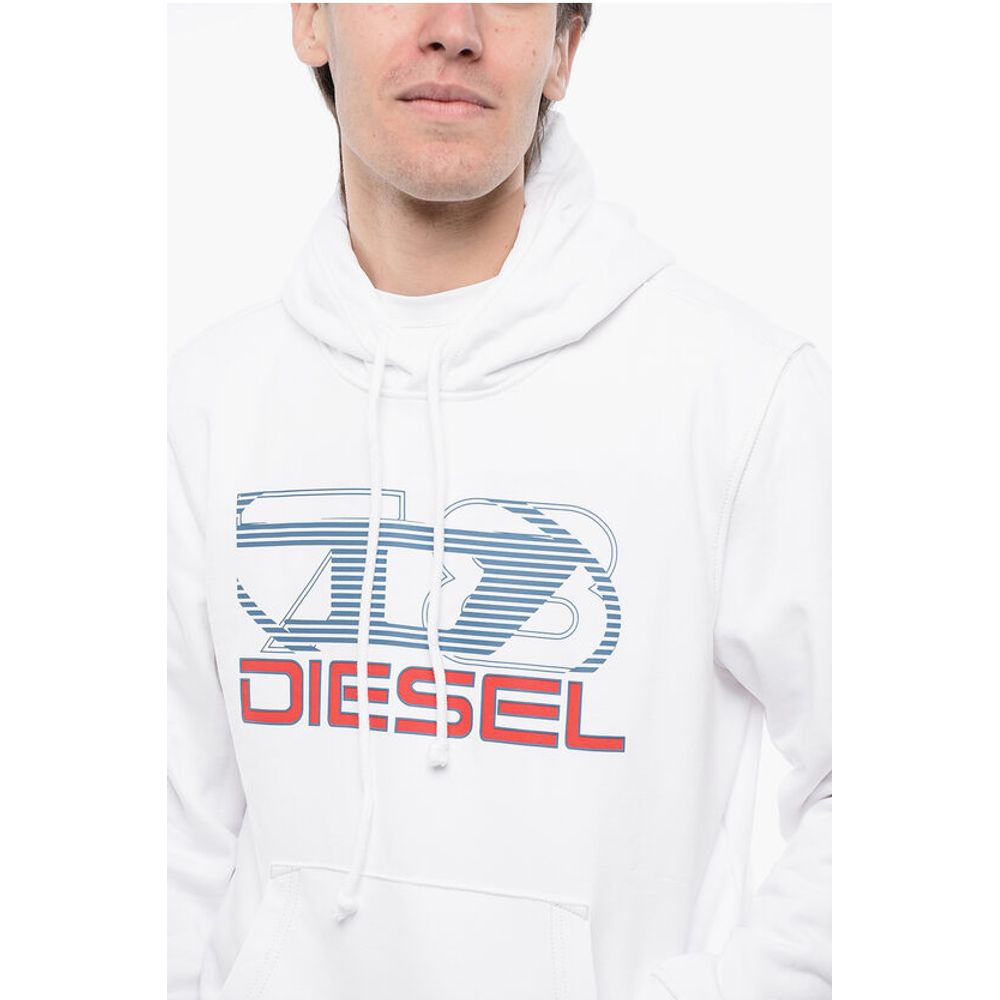 Diesel RED TAG Printed Cotton S-GINN-HOOD-K40 Hoodie
