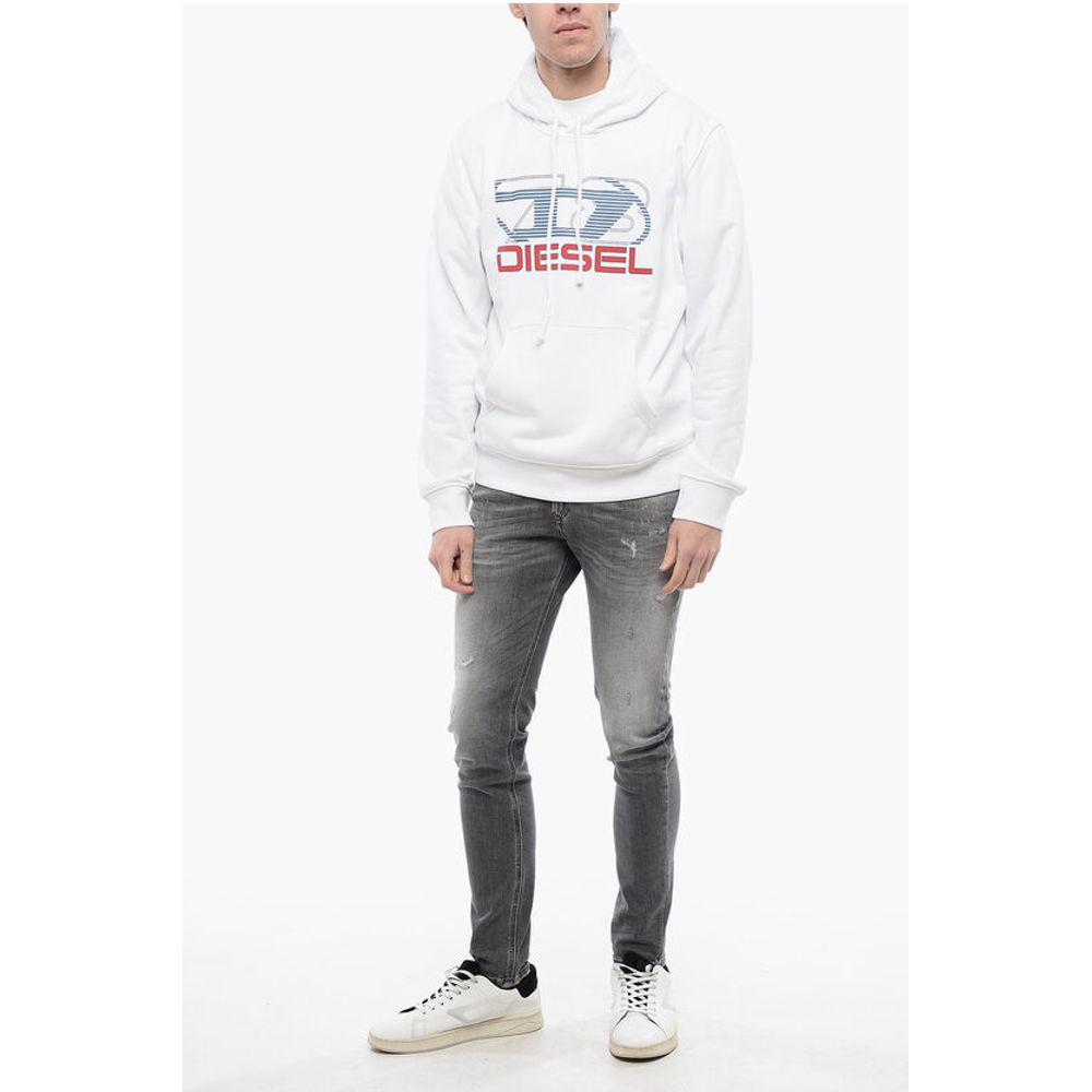 Diesel RED TAG Printed Cotton S-GINN-HOOD-K40 Hoodie