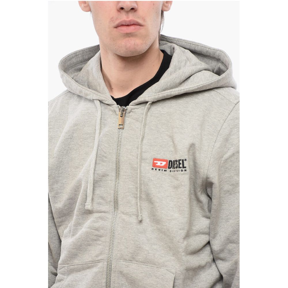 Diesel RED TAG Hoodie S-GINN-HOOD With Zip Closure