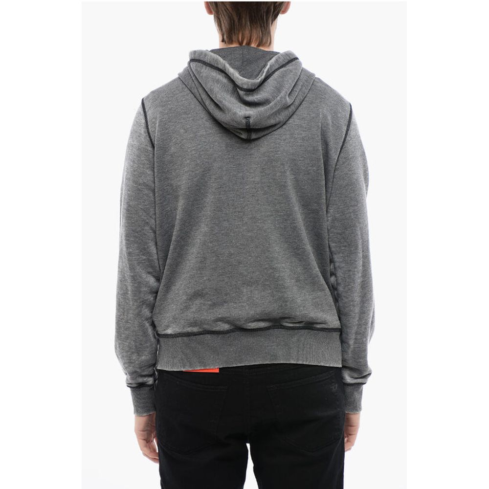 Diesel RED TAG Hoodie S-GINN-HOOD-L1 with Maxi Frontal Logo