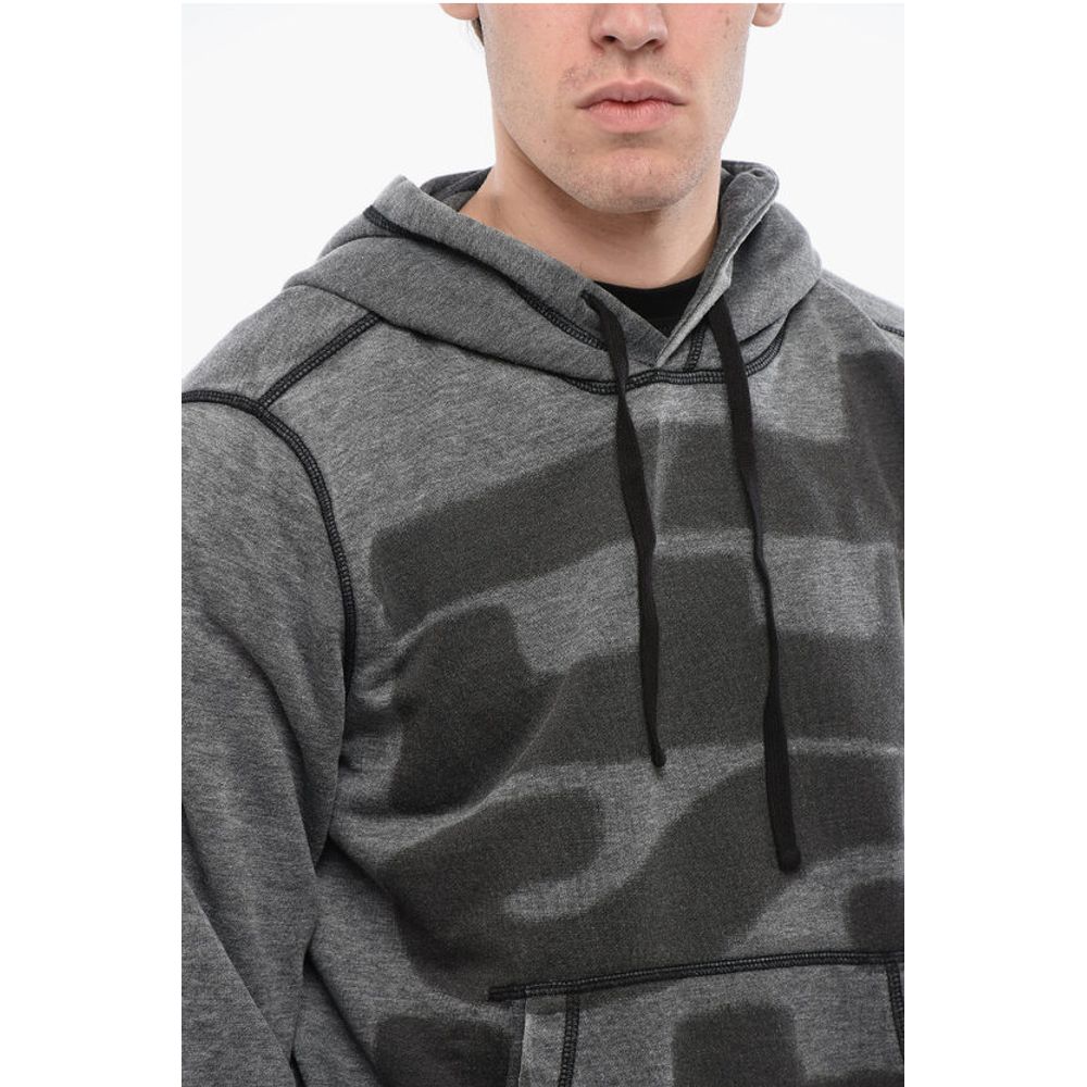 Diesel RED TAG Hoodie S-GINN-HOOD-L1 with Maxi Frontal Logo