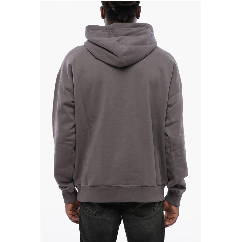 Diesel Solid Color S-ROB-HOOD-DOVAL-PJ Hoodie with Patch Pocket