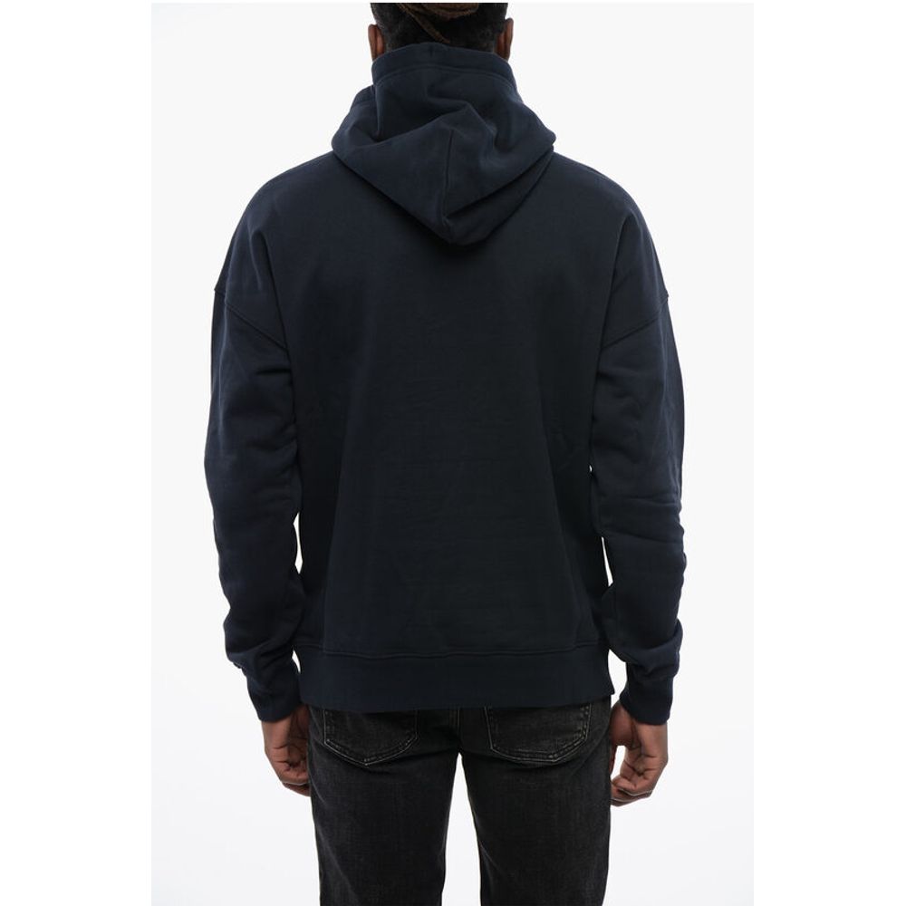 Diesel Solid Color S-ROB-HOOD-DOVAL-PJ Hoodie with Patch Pocket