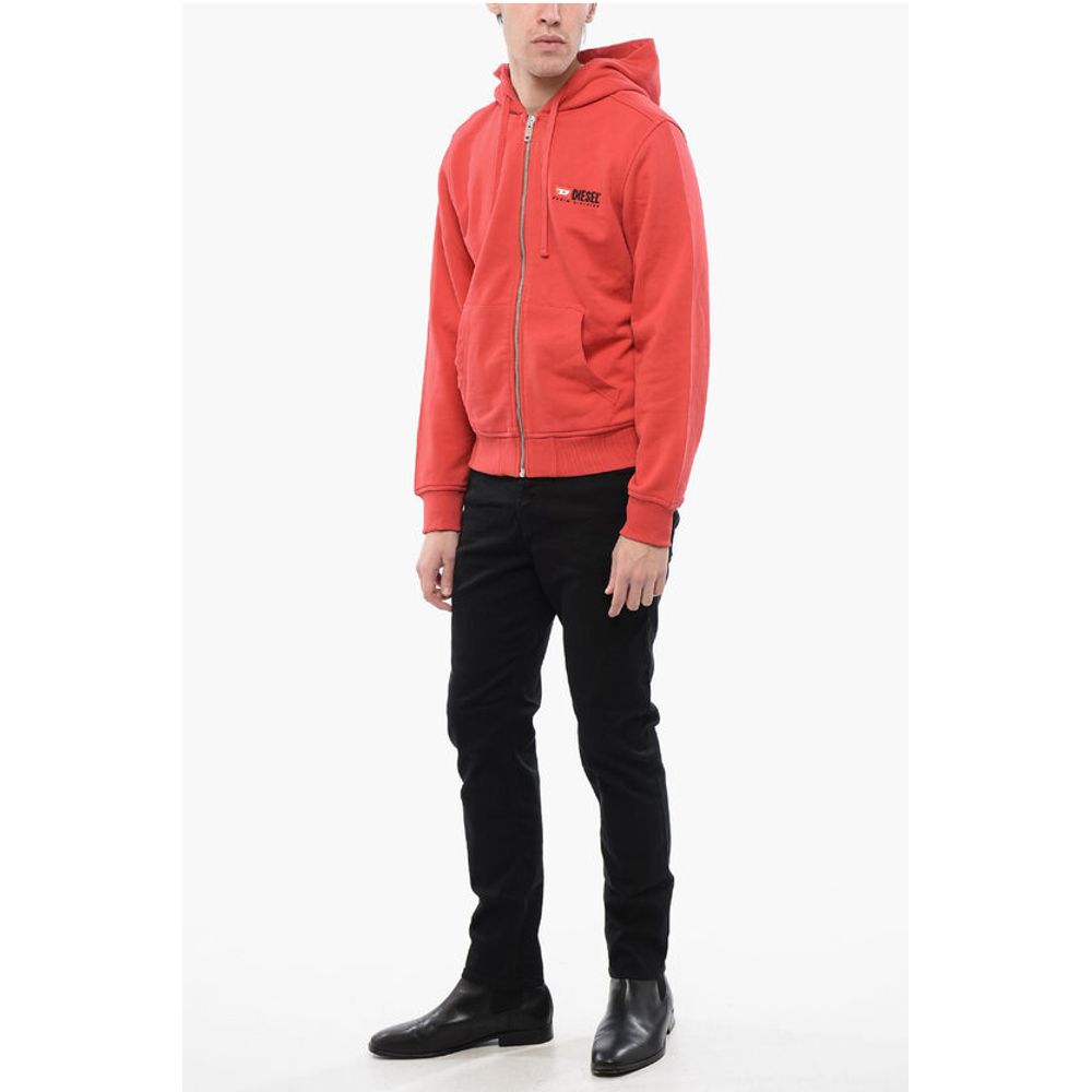 Diesel RED TAG Hoodie S-GINN-HOOD With Zip Closure