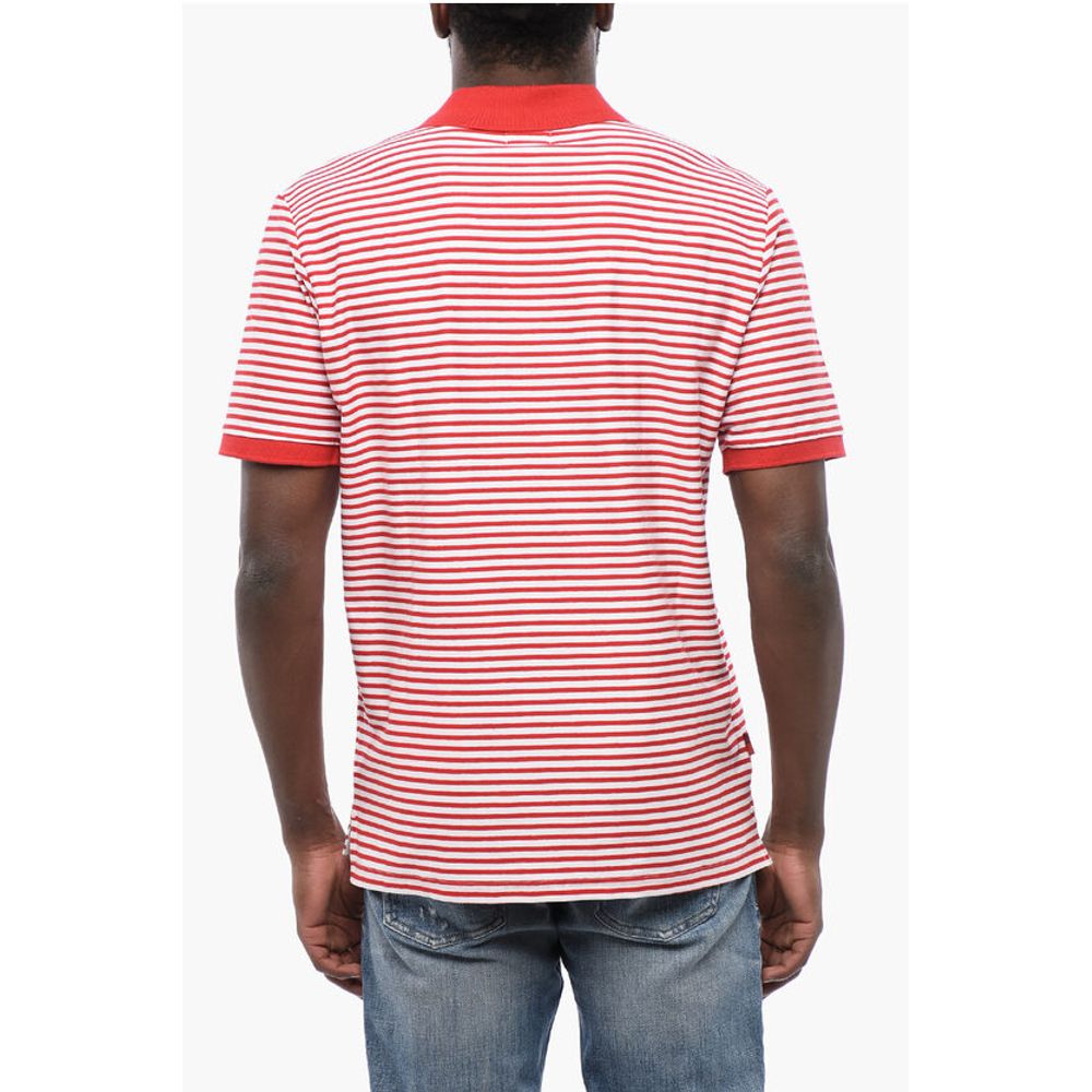 Woolrich Striped Short Sleeved Polo