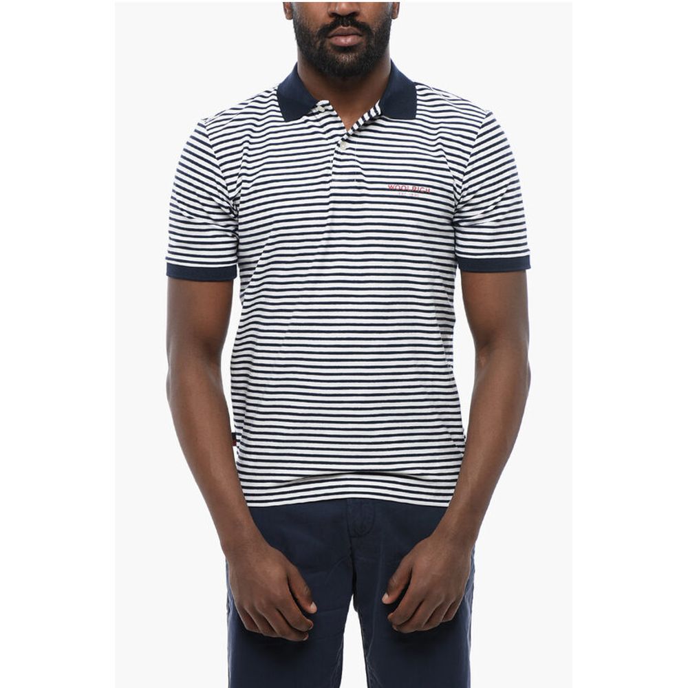 Woolrich Stretch Striped Polo