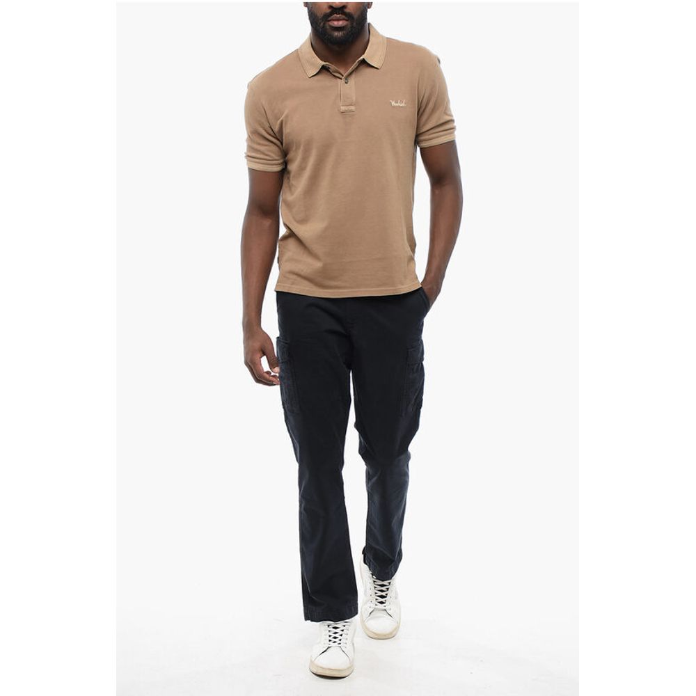 Woolrich Ton-sur-ton Embroidered Mackinack Polo