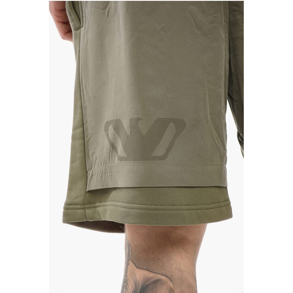 Armani EMPORIO Cotton Jersey Shorts with Elastic Waistband