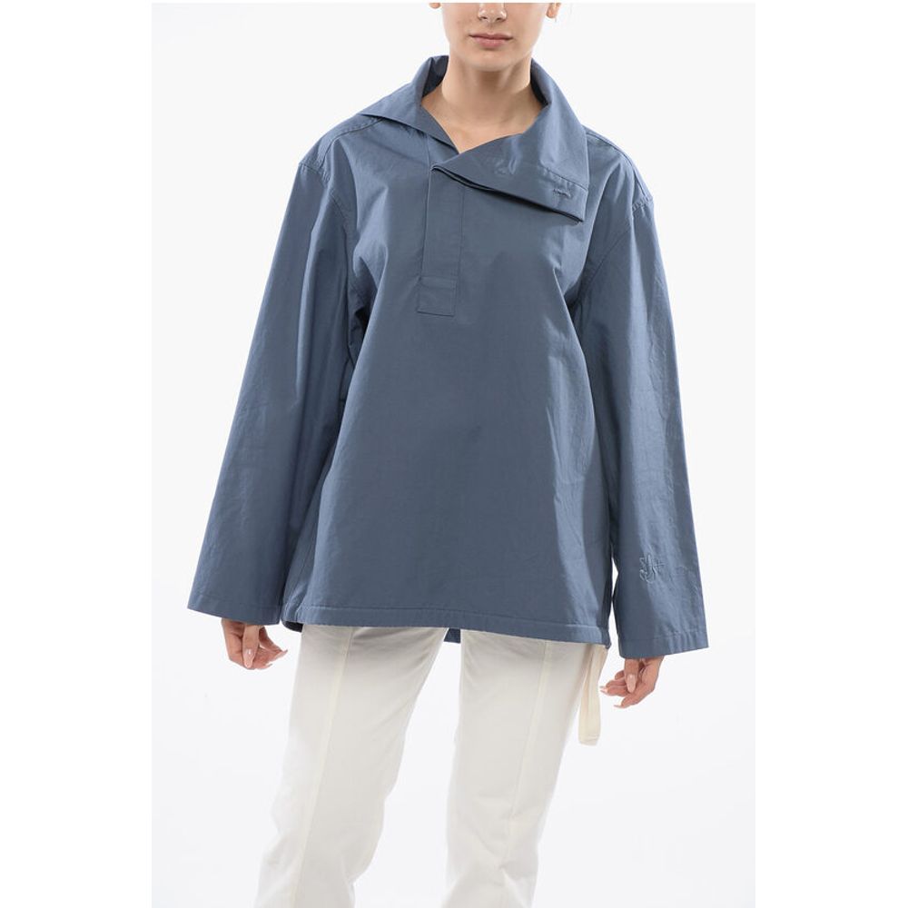 Jil Sander Over Shirt with Button-down Neck