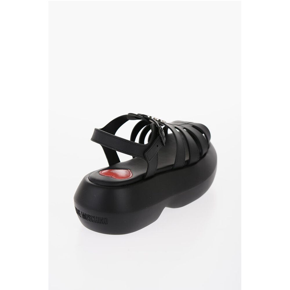 Moschino LOVE Pvc Sandals with Platform 6,5cm