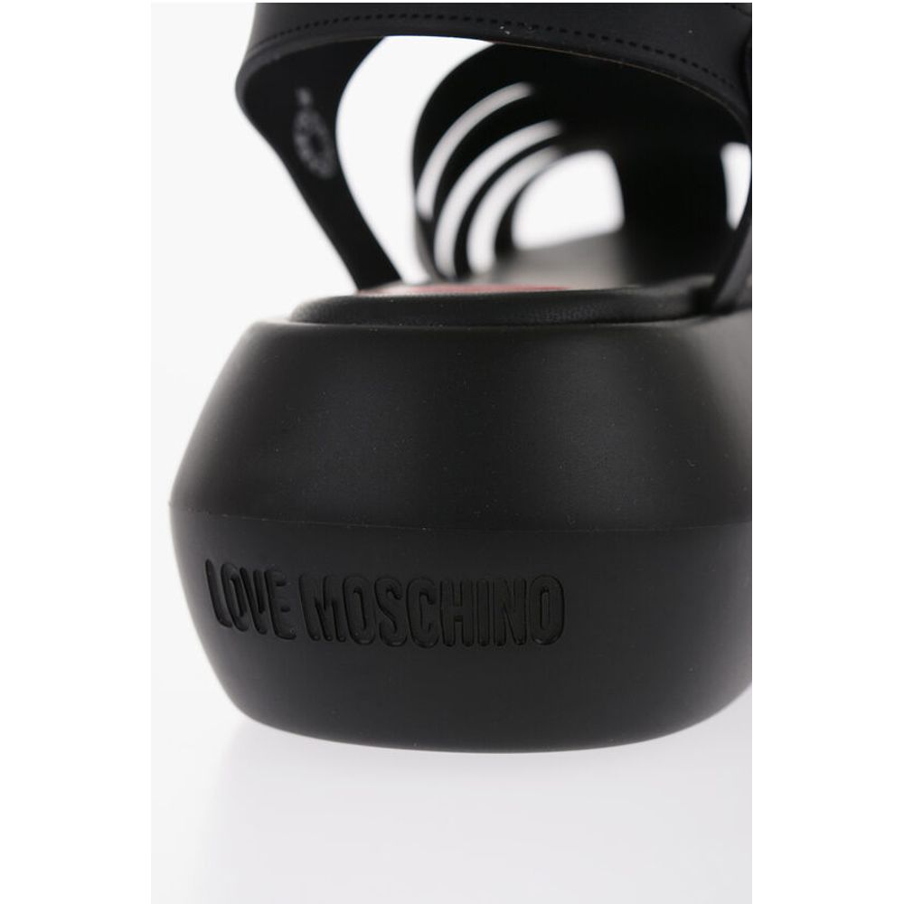 Moschino LOVE Pvc Sandals with Platform 6,5cm
