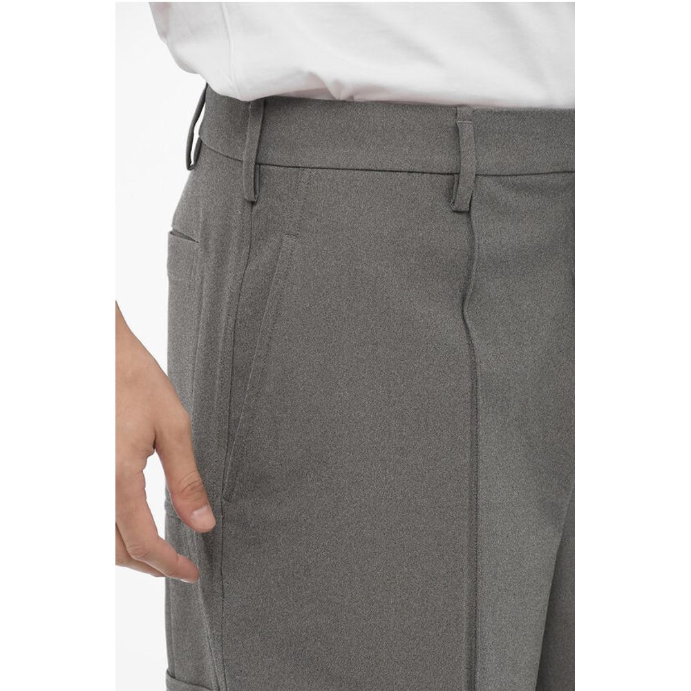 Neil Barrett Straight Leg Shorts with Belt Loops
