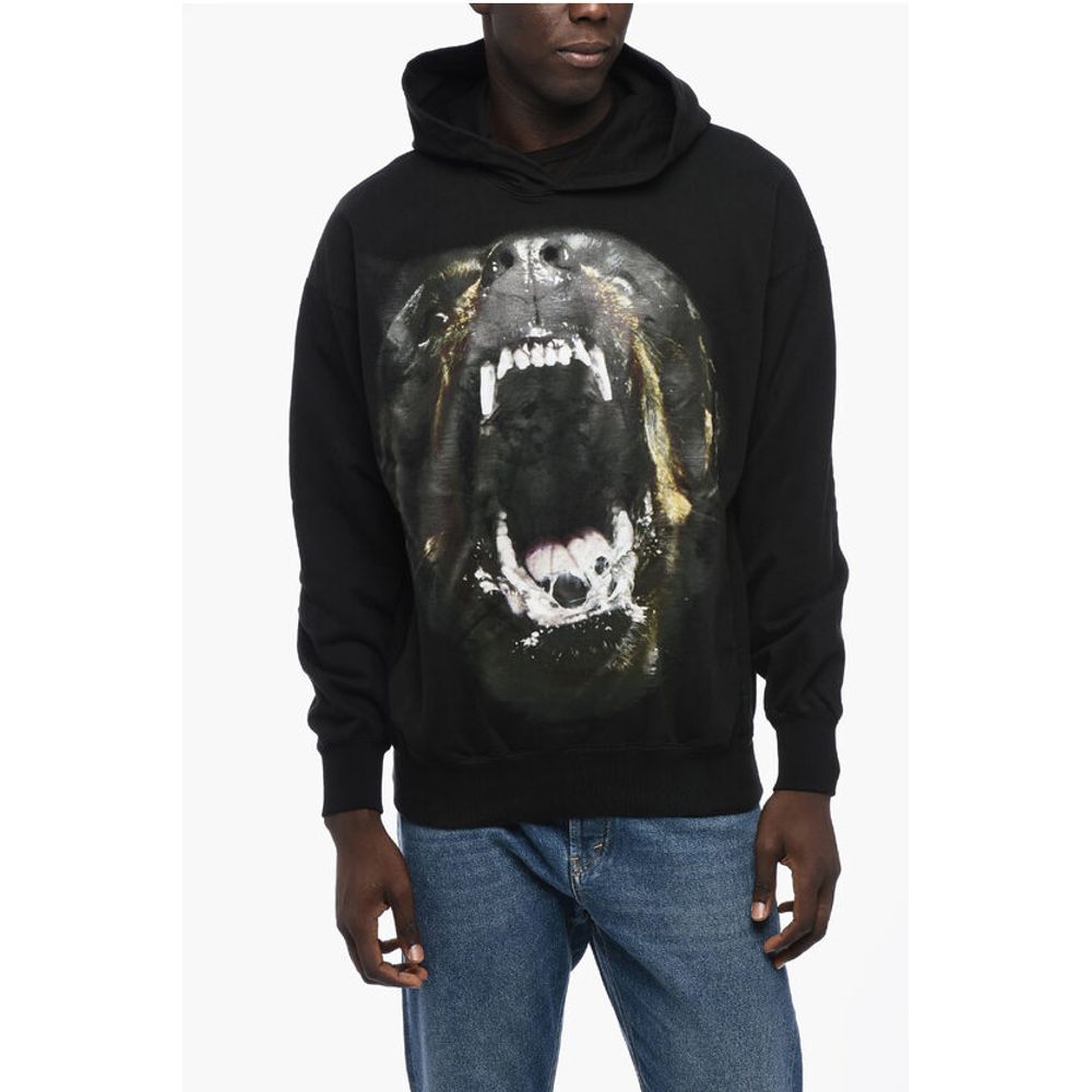 1989 Studio Brushed Cotton Hoodie with Maxi Print