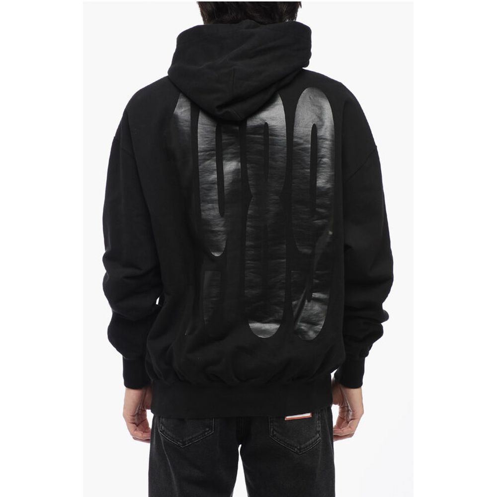 1989 Studio Cotton Hoodie Sweatshirt with Maxi Print