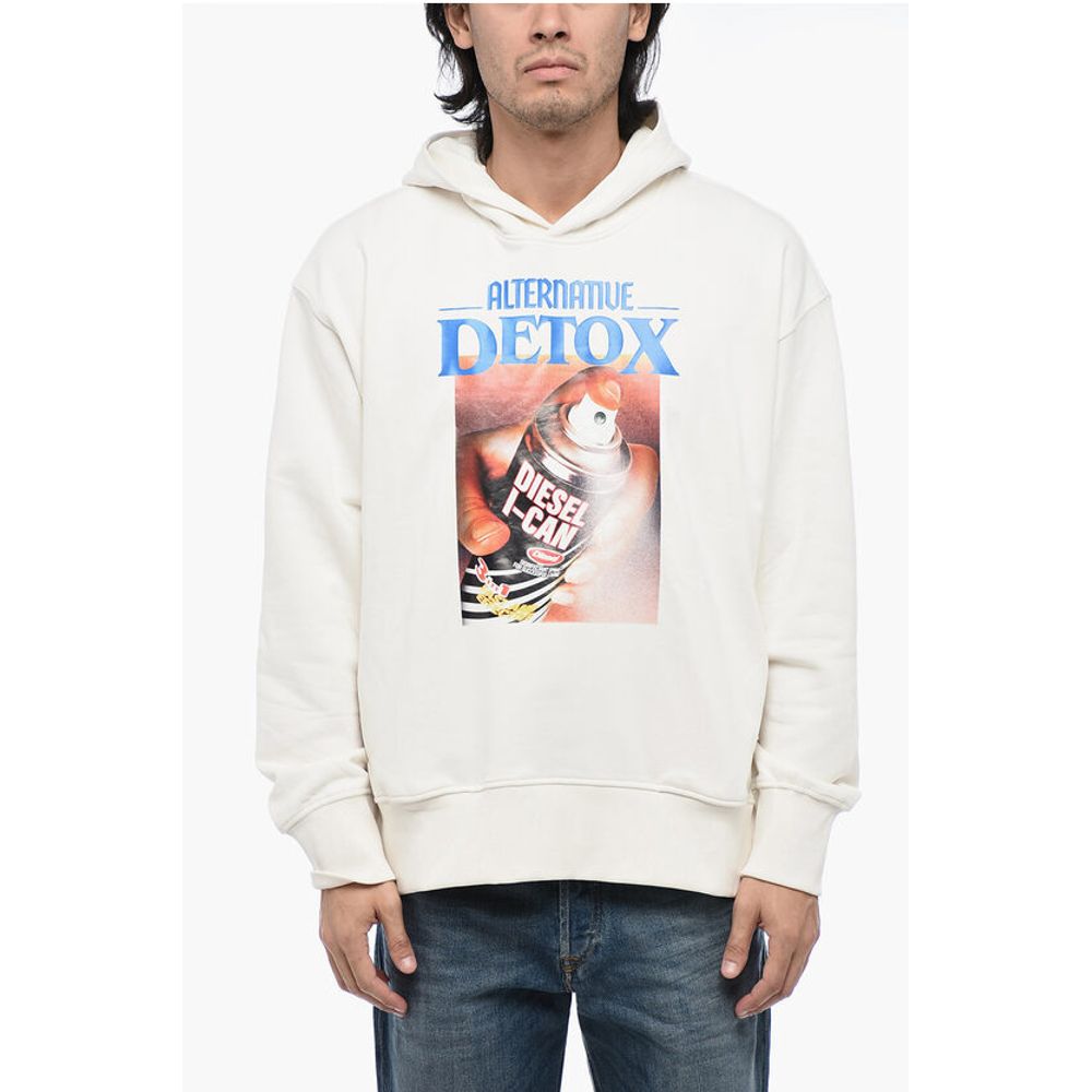 Diesel Hoodie S-MACSOUT Sweatshirt with Print