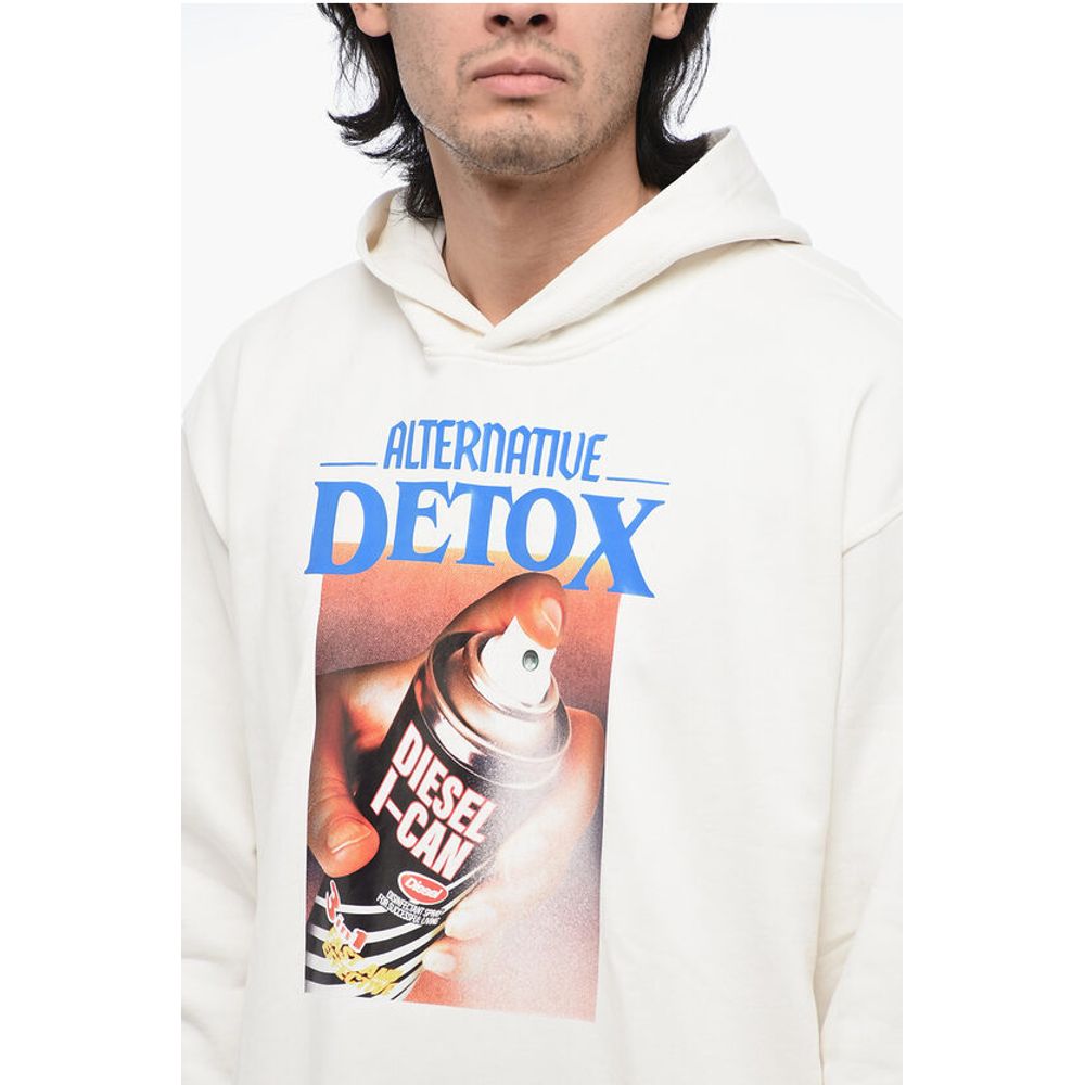 Diesel Hoodie S-MACSOUT Sweatshirt with Print
