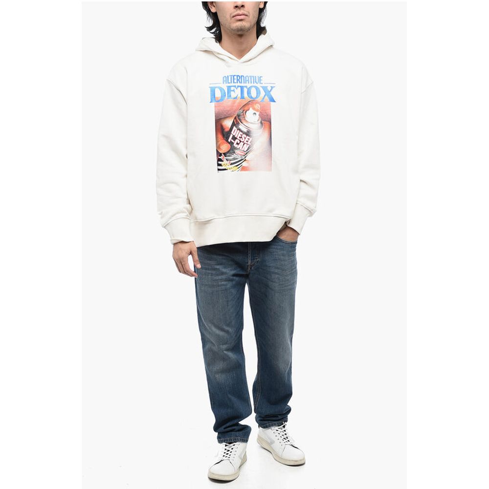 Diesel Hoodie S-MACSOUT Sweatshirt with Print