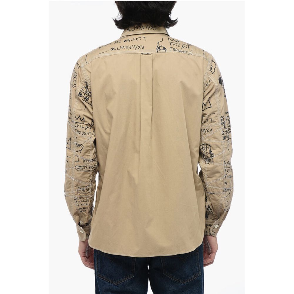 Junya Watanabe Oversized Shirt with Graphic Print