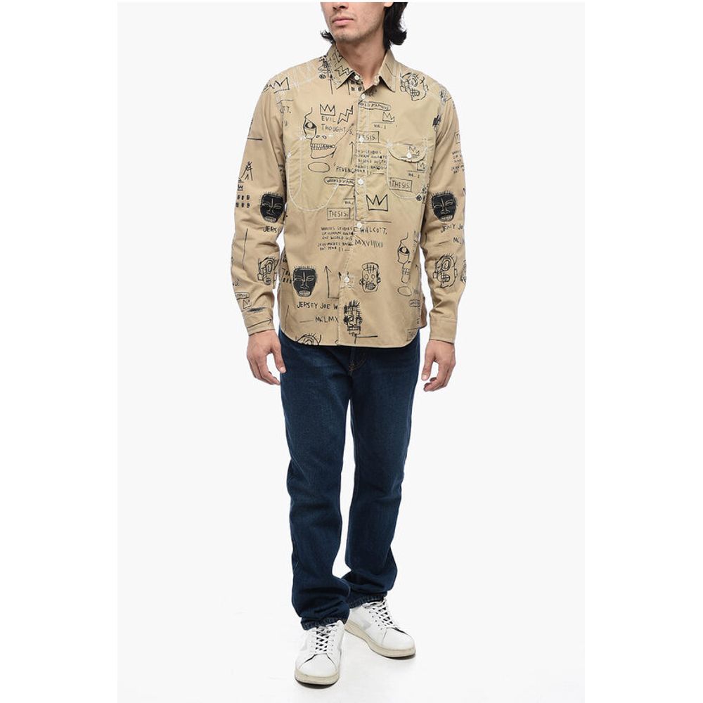 Junya Watanabe Oversized Shirt with Graphic Print